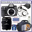 Dental-Medical Digital SLR OutFits: Pentax K-7 14.6 MP Digital SLR with Shake Reduction and 720p HD Video (Camera Body) + Pentax AF160FC Auto Macro Ring Flash + Sigma 70mm F/2.8 EX DG Macro Lens + 8GB + Dental/Medical Package # 1