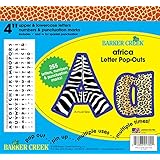Barker Creek - Office Products 4" Letter Pop-Outs, Africa (LL-1704)