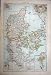 1896 MAP DENMARK ICELAND BORNHOLM FAROE ISLES JUTLAND