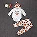Baby My First Thanksgiving Bodysuit and Pants Outfit with Hat