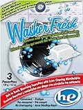 WasherFresh Removes odor-causing residue in HE washers. The only 