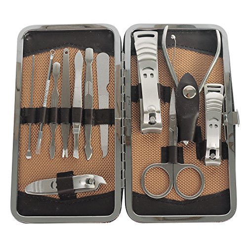 Bellesha grooming kit manicure pedicure kit with traveller s case…