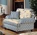 Carolines Cottage Country Blue Chair 1/2