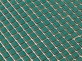 10mm角モザイクタイル 裏ネット張り ブルーグリーン 10SQ9D