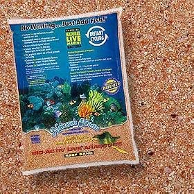(Price 1)Bio - active live Aragonite Australian Gold Reef Sand 20lb (2pc) by Top Dawg Pet Supplies