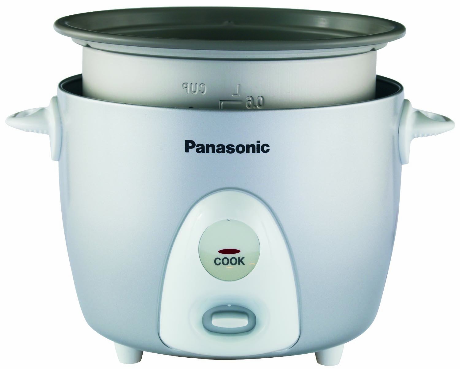Panasonic SRG06FG Automatic 3.3 Cup (Uncooked) Rice Cooker (Silver