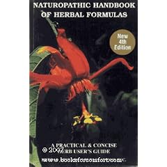 Naturopathic Handbook of Herbal Formulas 4ED