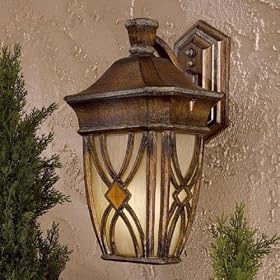 Minka Lavery Lights 9182-184-PL Medium Wall Mount Light - Energy Star Outdoor Lighting