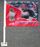 St. Louis Cardinals Car Flag 06 World Series Champions