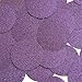 Round Sequin 40mm Deep Purple Metallic Sparkle Glitter Texture Couture Paillettes