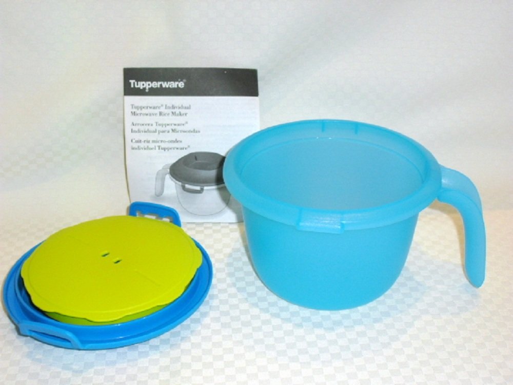 Amazon.com: Tupperware 2.25c MICROWAVE Rice Quick COOKER STEAMER ...