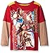 Marvel Boys' Character Color Block Long Sleeve T-Shirt