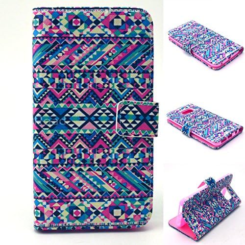 Galaxy S6 Edge Case, Coolbass Samsung Galaxy S6 Edge Wallet Case [Slim Fit] [Stand Feature] Premium Protective Case Wallet Leather Case with Card Slots and Money Pocket for Samsung Galaxy S6 Edge (Roseberry)