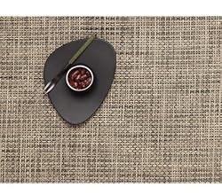 Chilewich Baskeweave Placemat, Bark 14" X 19"