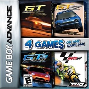 Racing GBA 4 Pack: GT Advance Championship Racing, GT Advance 2 Rally Racing, GT Advance 3... by THQ