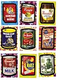 2008 Topps Wacky Packages Flashbacks Stickers Complete Set of 72 Parody Stickers !!