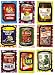 2008 Topps Wacky Packages Flashbacks Stickers Complete Set of 72 Parody Stickers !!
