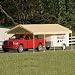 Outdoor Patio Shelter Logic Super Max 10-Leg Canopy 12x26'