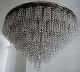 Kronleuchter/Deckenleuchter 12 flammig silber WL3282