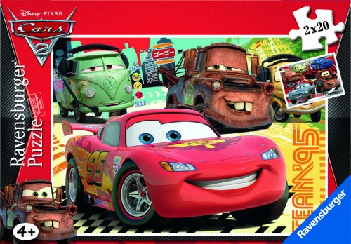 Ravensburger 09169 - Disney Cars 2: Neue Abenteuer - 2 x 20 Teile Puzzle Preisvergleich