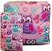Full Sized 8-pieces Peek a Boo Owl Bedding Ensemble Gift Set