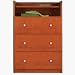 Ameriwood 72202RP Base with 3 Drawers Flame Cherry