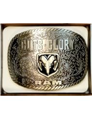 Single Detail Page Misc: DODGE RAM - "GUTS-GLORY" Die-Cast Western Style Belt Buckle - SPECCAST