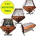 Sporting Goods : 3 in 1 Rotating Table - Stick Hockey, Air Hockey & Foosball - Toys & Games > Games