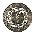 Ivy Silhouette Clock - Bronze