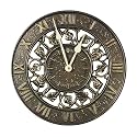 Ivy Silhouette Clock - Bronze