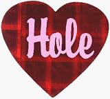 Hole - Awesome Red Prism (Shiny & Reflective) Heart Logo - Sticker / Decal