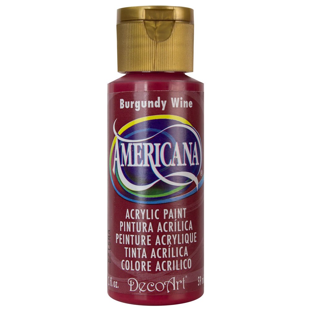 DecoArt Americana Acrylic Paint Burgundy Wine Preen.Me