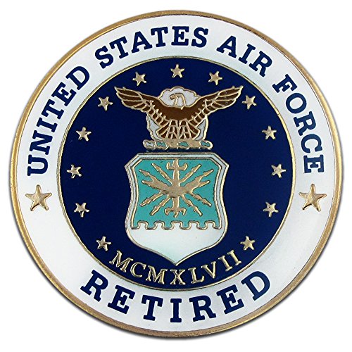 U.S.A.F Air Force Retired Lapel Pin