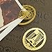 uhoMEy Kawaii Golden Metal Bookmarks Cute Bookmark for Books Stationery Gift
