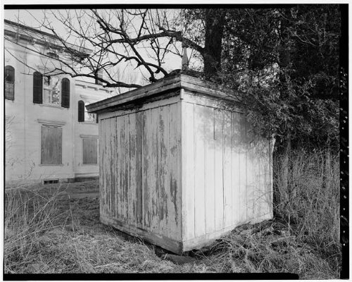 Historic Photo Hayt Farmstead Storage Shed Route 