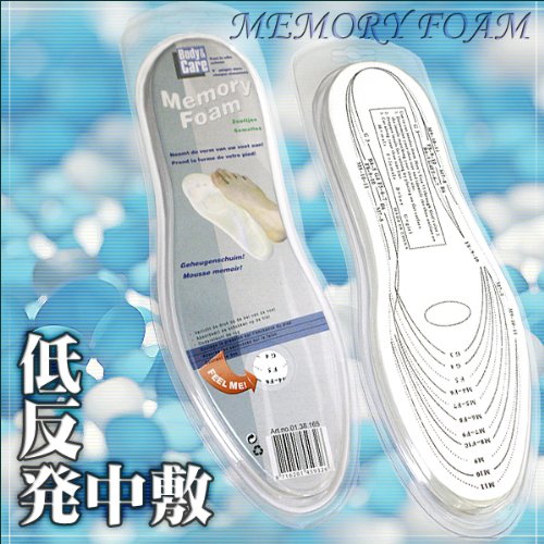 Cover image : 低反発中敷 【Memory Foam】 a06136 22786