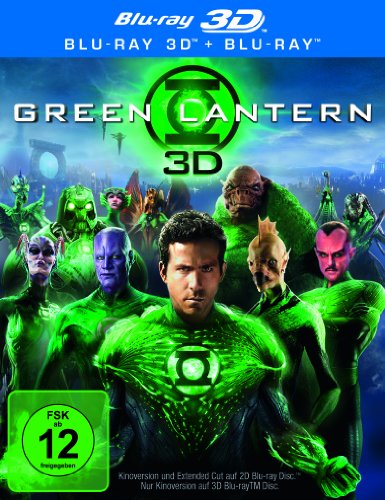 Green Lantern Extended Cut (2 Disc-Set) (2D + 3D Version) [3D Blu-ray]