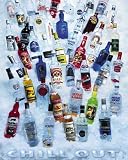 PAPER Chill Out Vodka Party 20 x 16 (50 x 40cm) MINI POSTER