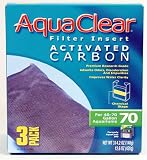 Hagen AquaClear 70 Activated Carbon Filter Insert, 3 Pack