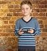 Pure Cotton Knitted Stripe Jumper