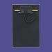 MMF258470004 - Wedgy Board Clipboard, Letter Size, Black