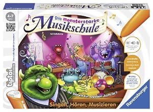 Ravensburger 00555 - Tiptoi - Die monsterstarke Musikschule ohne Stift