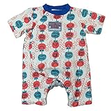 【H28年春物】 CHILD CHAMP(チャイルド チャンプ) SZ天竺クモ/チョウ柄ミニカバーオール 50cm/NB NO.C-86161551