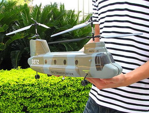 The New Double-co-axial Chinook Worlds First RTF Tandem Rotor Rc Helicopter