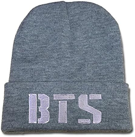 YUGY BTS Bangtan Boys Beanie Embroidery Beanies Skullies Knitted Hats Skull Caps