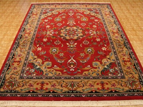 8x12 Red Persian Tabriz Rug