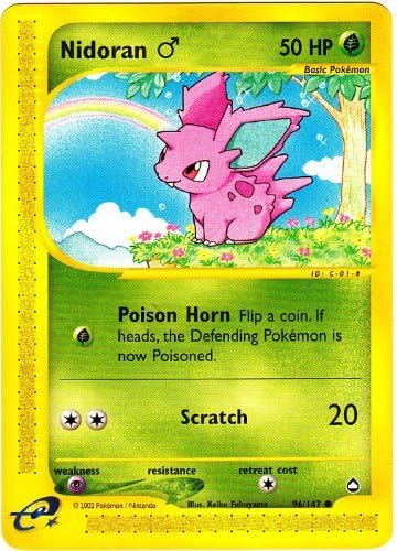 Pokmon Single Trading Card - NIDORAN (Aquapolis #96/147) by Pokmon TCG