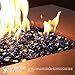 Starfire Glass 20-Pound Fire Glass with Fireplace Glass and Fire Pit Glass, 1/2-Inch, Cobalt Blue (Reflective Supreme)