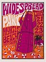 Widespread Panic 2008 Myrtle Beach Concert Poster
