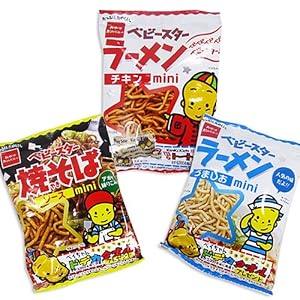 【ベストセラー】ラーメン系駄菓子 ベビースターラーメン3種盛りセット （チキン、焼きそば、うましお各10個入り）おやつカンパニー